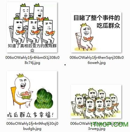 吃瓜的表情顺序,吃瓜表情大揭秘